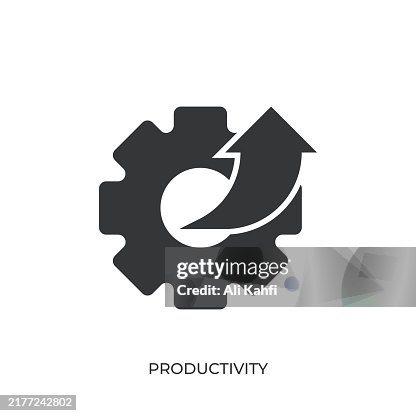 Productivity glyph solid icon. Solid icon that can be applied anywhere, simple, pixel perfect and modern style Productivity glyph solid icon. Solid icon that can be applied anywhere, simple, pixel perfect and modern style