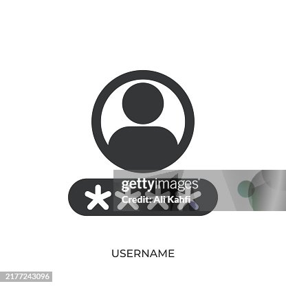 Username glyph solid icon. Solid icon that can be applied anywhere, simple, pixel perfect and modern style Username glyph solid icon. Solid icon that can be applied anywhere, simple, pixel perfect and modern style