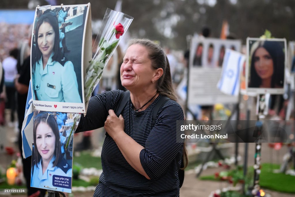 Israel Marks Anniversary Of Hamas October 7 Attacks