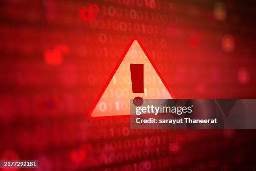 Caution sign data unlocking hackers Caution sign data unlocking hackers