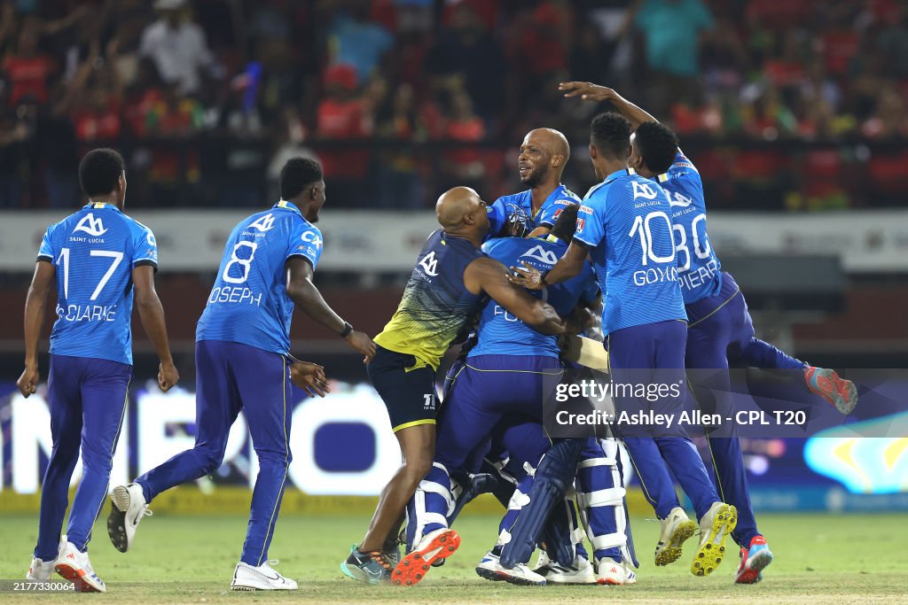 Final - Saint Lucia Kings v Guyana Amazon Warriors - Men's 2024 Republic Bank Caribbean Premier League