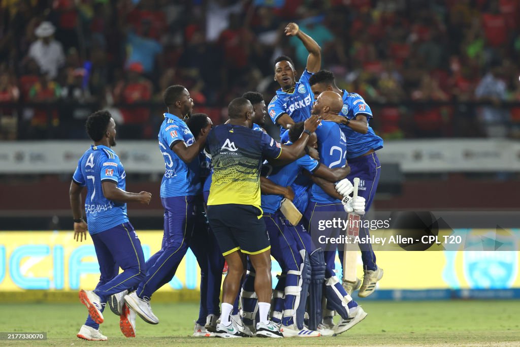 Final - Saint Lucia Kings v Guyana Amazon Warriors - Men's 2024 Republic Bank Caribbean Premier League
