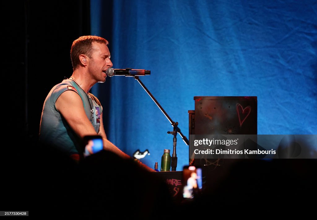 SiriusXM Presents Coldplay Live In Brooklyn