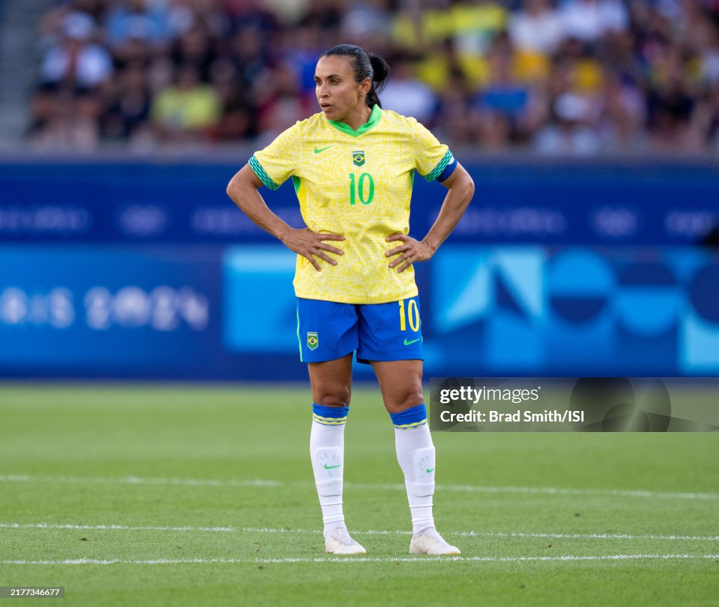 Brazil v United States: Gold Medal Match: Women's Football - Olympic Games Paris 2024: Day 15