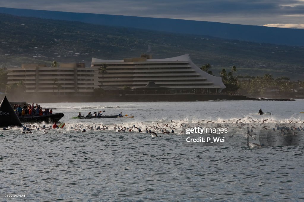 Schwimmstart der Ironman Weltmeisterschaft