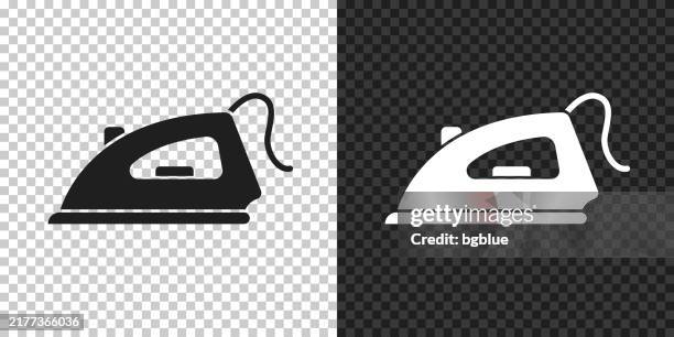 iron. icon for design on blank background - steam transparent background stock illustrations