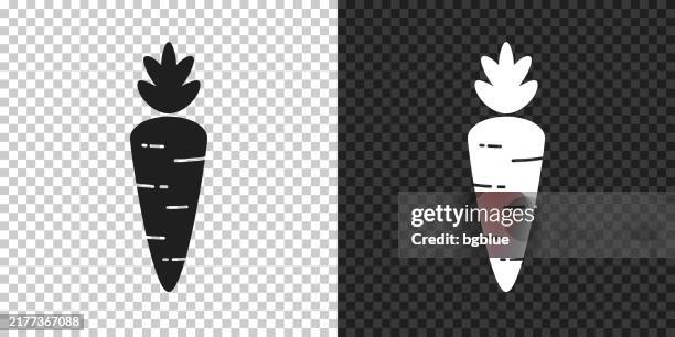 carrot. icon for design on blank background - carrot top stock illustrations