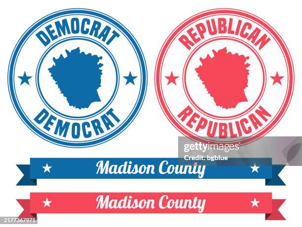 madison county, kentucky. map on rubber stamp with banner - richmond kentucky stock illustrations