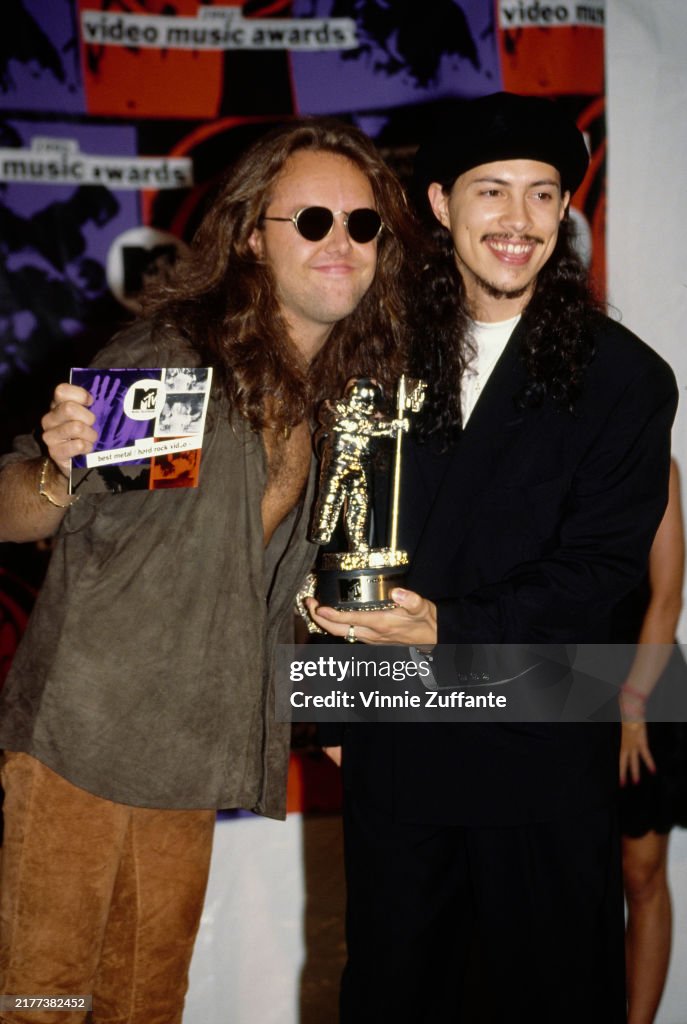 Lars Ulrich And Kirk Hammett