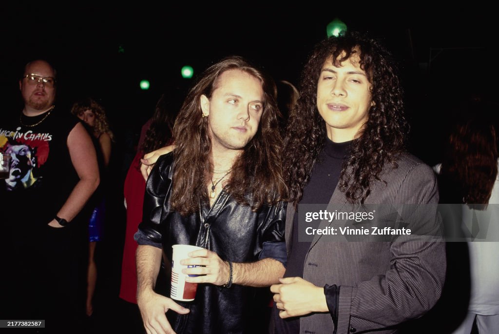 Lars Ulrich And Kirk Hammett