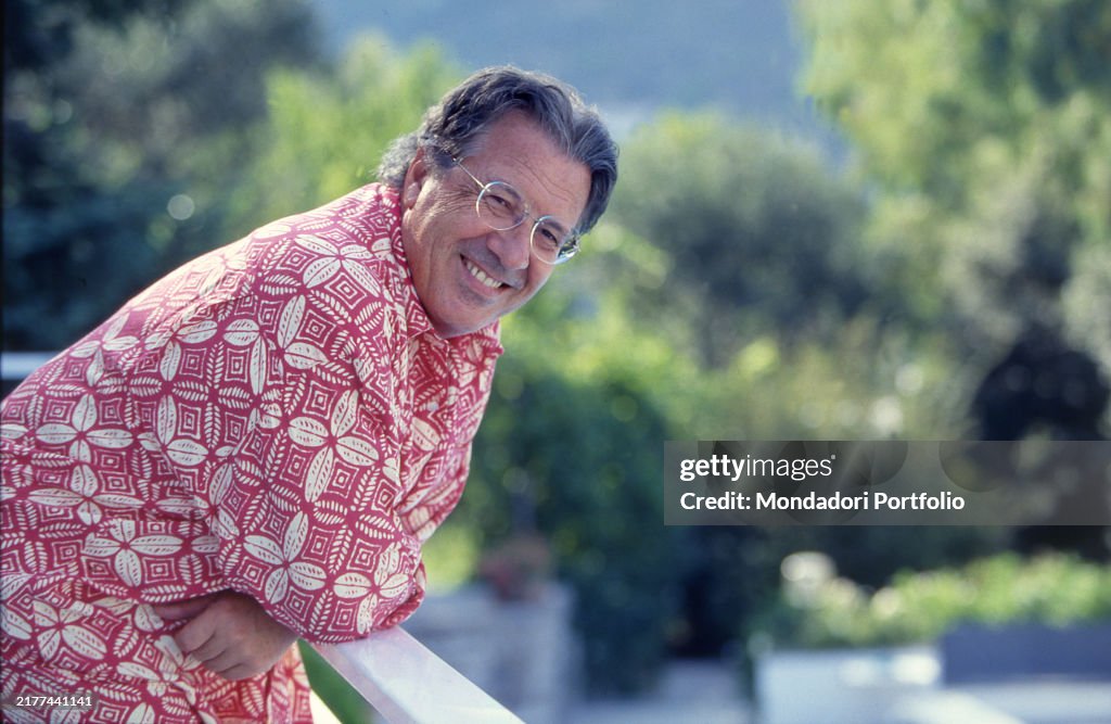 Peppino di Capri in his villa