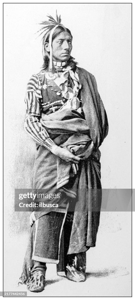 Antique image: Native North American