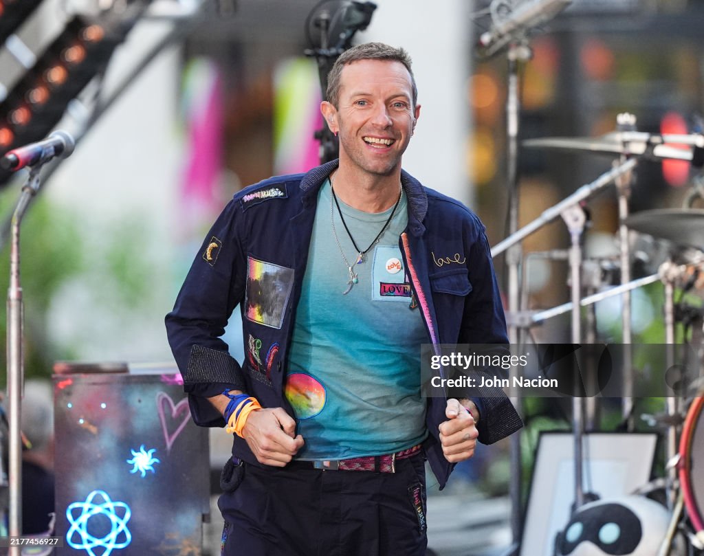 Coldplay Performs On NBC's "Today"