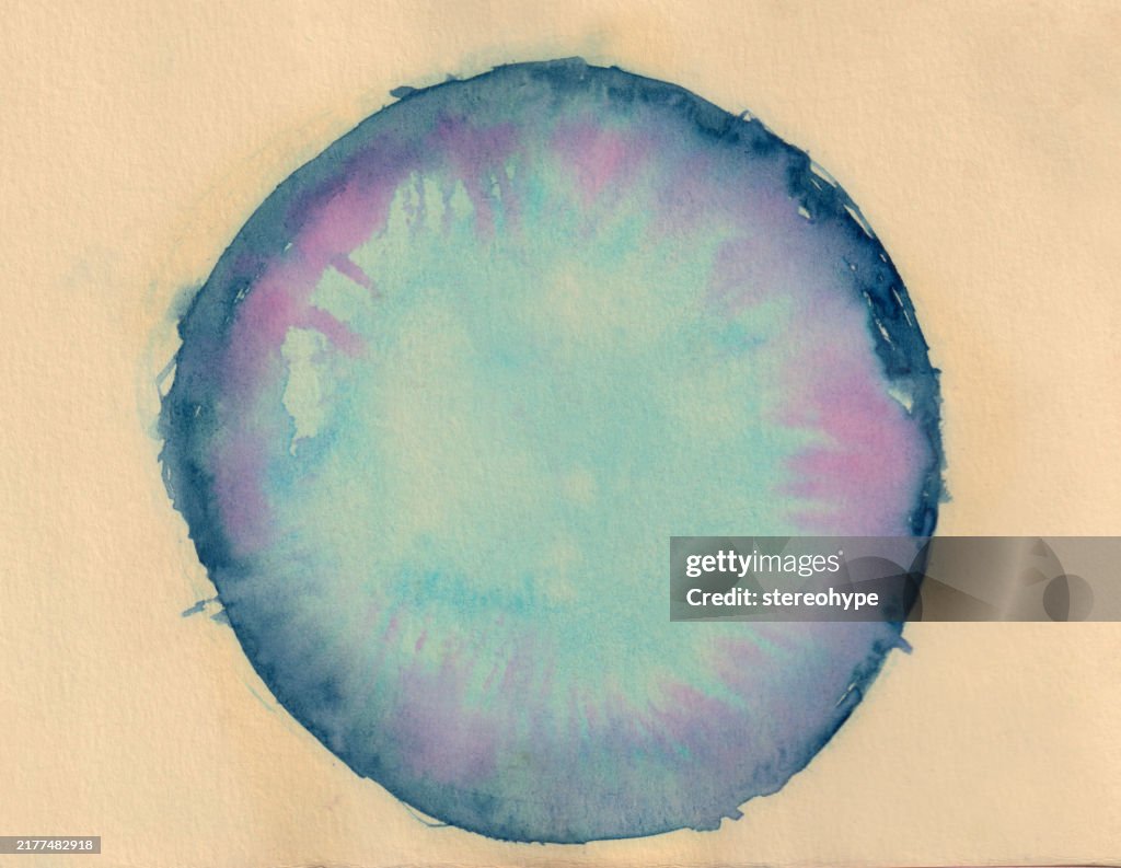 Blue petri dish
