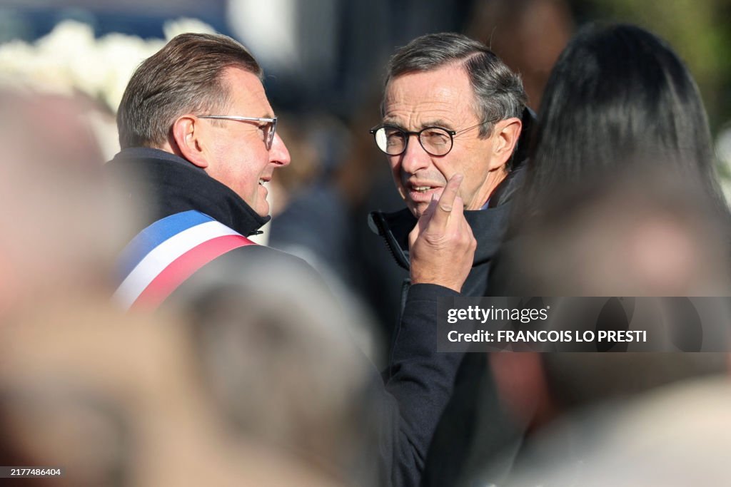 FRANCE-EDUCATION-HOMICIDE-TERRORISM-TRIBUTE-CEREMONY