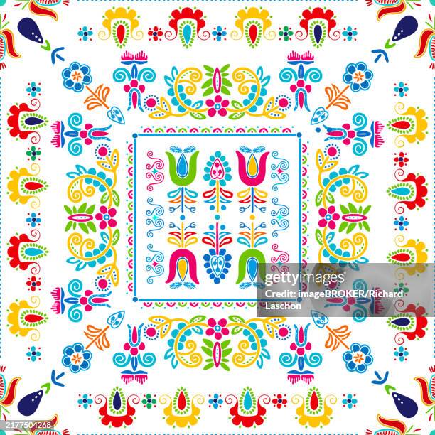 Hugarian Patterns 119 Traditional Hungarian Embroidery Stock Photos, High-Res Pictures ...