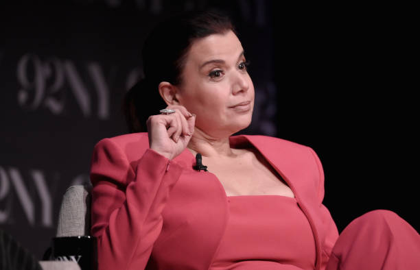 Ana Navarro attends a discussion of the View's "Behind the Table" podcast at 92NY on October 08, 2024 in New York City.