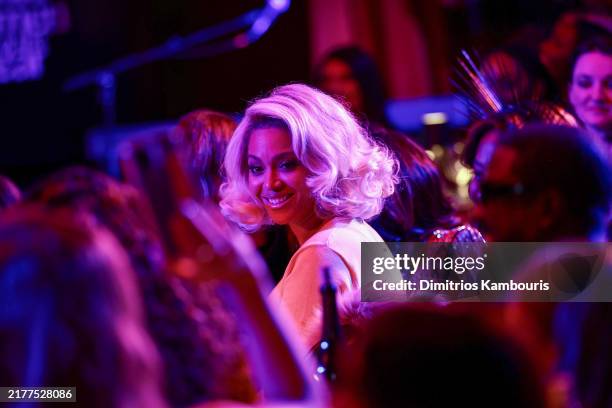 Beyoncé attends Glamour Women of the Year at Times Square EDITION Hotel on October 08, 2024 in New York City.