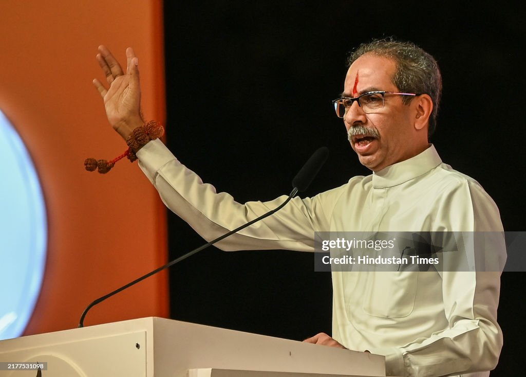 Shiv Sena (UBT) Chief Uddhav Thackeray Addresses Party's Annual Dussehra Rally On Vijayadashami Festival