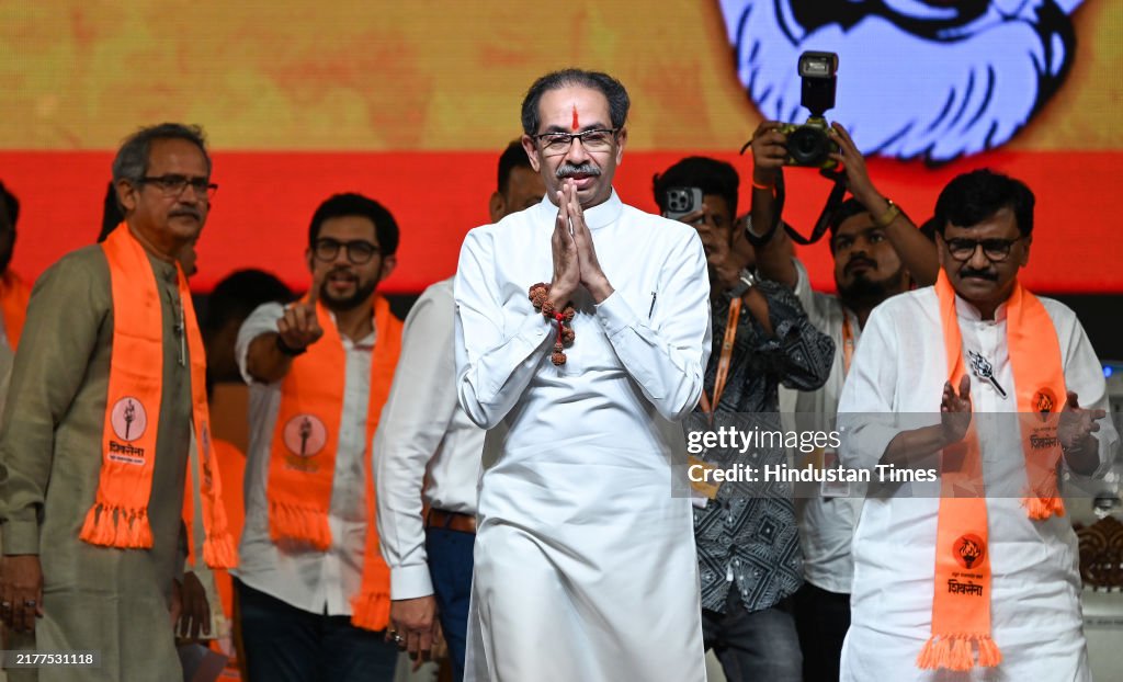 Shiv Sena (UBT) Chief Uddhav Thackeray Addresses Party's Annual Dussehra Rally On Vijayadashami Festival