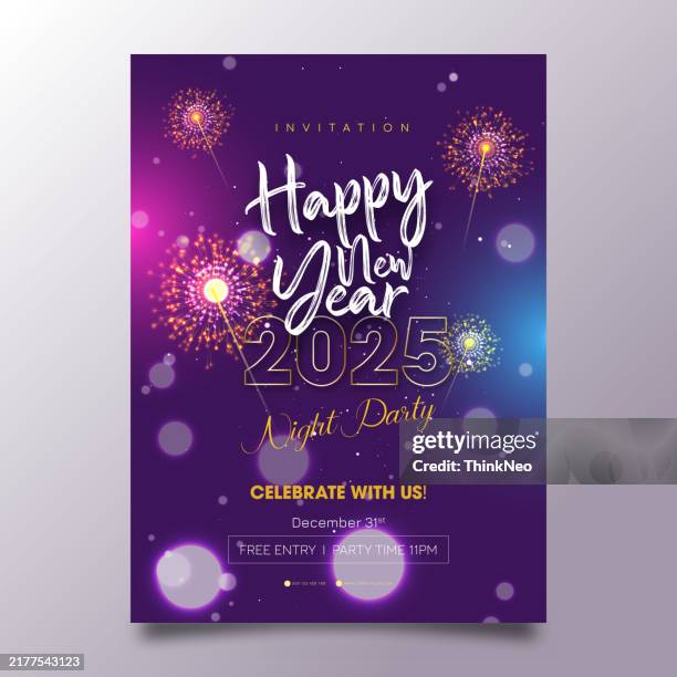 ilustraciones, imágenes clip art, dibujos animados e iconos de stock de diseño de flyer fiesta de año nuevo - dj de club