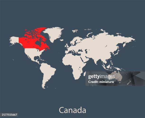 canada map - manitoba stock illustrations