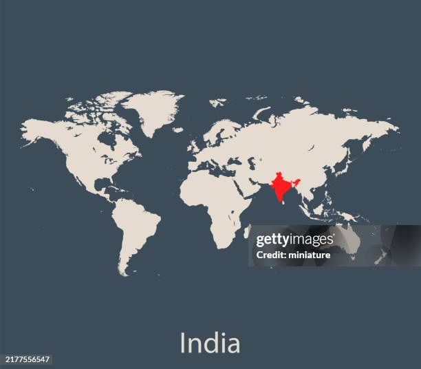 india map - india map vector stock illustrations