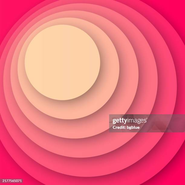 abstract design with circles and red gradients - trendy background - setting targets stock illustrations