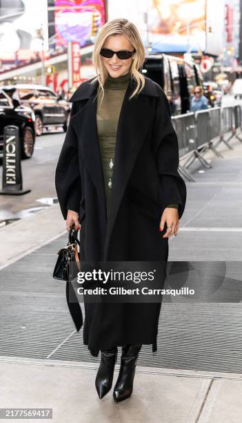 Singer-songwriter Kelsea Ballerini is seen arriving to Glamour Women of the Year at Times Square EDITION Hotel on October 08, 2024 in New York City.