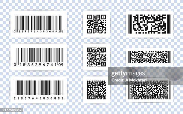 Bar Code Remove Background Set Of Barcodes On Transparent Background High-Res Vector Graphic ...