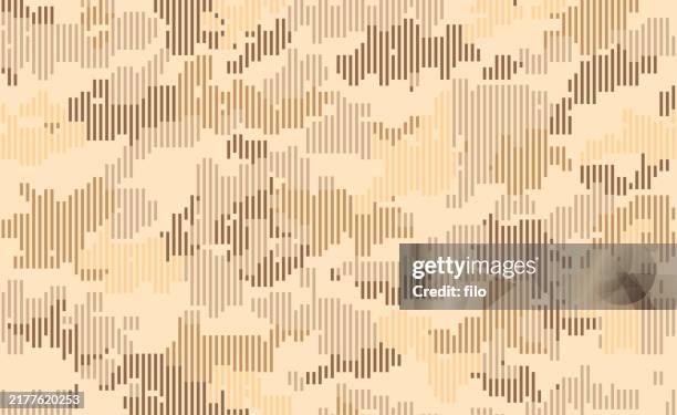camouflage pattern background - digital camouflage pattern stock illustrations