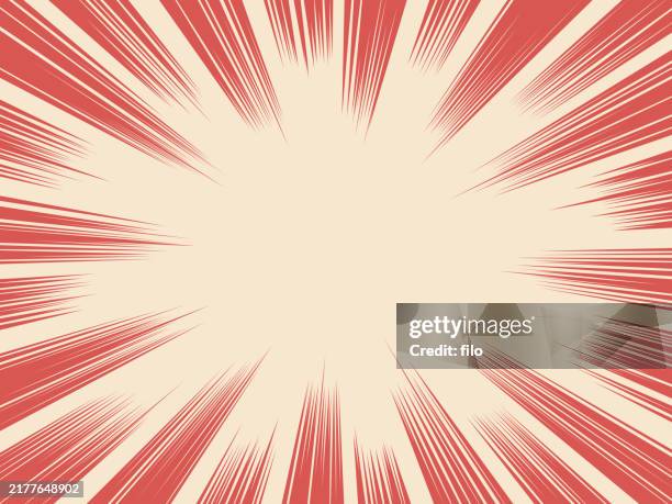 stockillustraties, clipart, cartoons en iconen met comic explosion excitement background - japanse cultuur