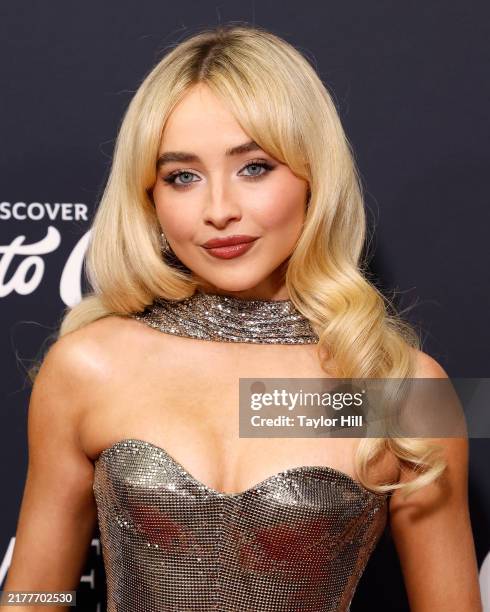Sabrina Carpenter attends the 2024 Time100 Next Gala at Chelsea Piers on October 09, 2024 in New York City.