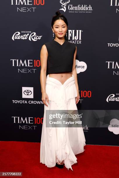 Anna Sawai attends the 2024 Time100 Next Gala at Chelsea Piers on October 09, 2024 in New York City.