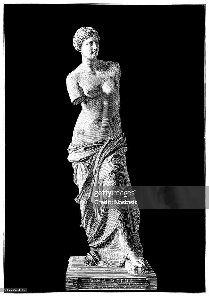 Classical greek, statue of Aphrodite: Venus de Milo