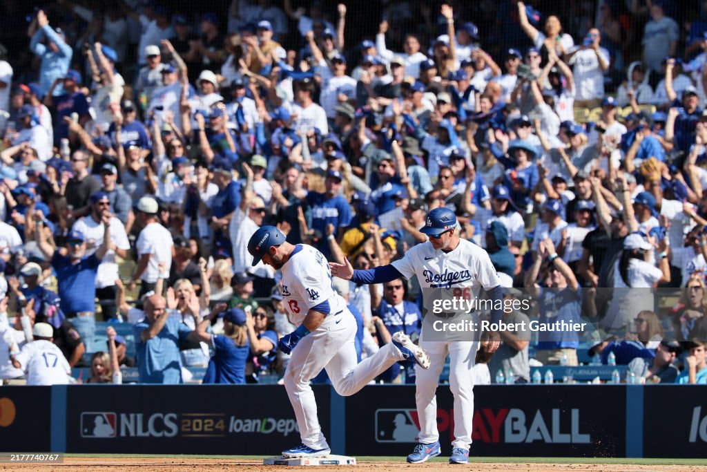 MLB: NLCS Game 2- Dodgers v Mets