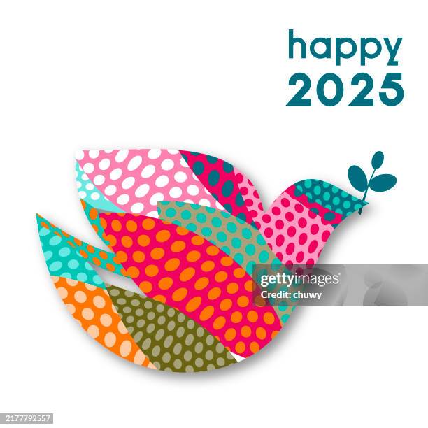 ilustraciones, imágenes clip art, dibujos animados e iconos de stock de tarjeta de felicitación del año nuevo - tarjeta de año nuevo