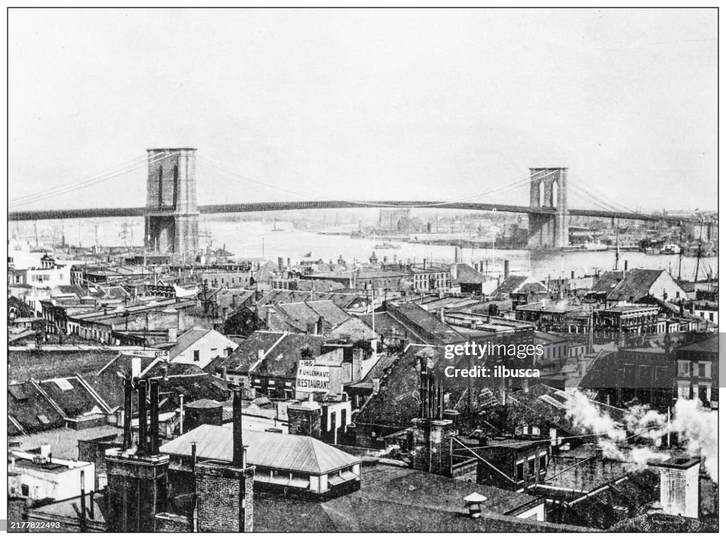 History and landmarks of USA: Brooklyn Bridge
