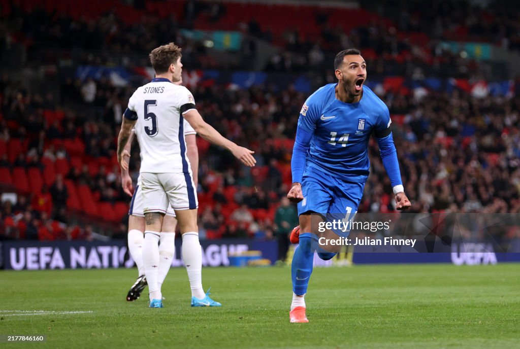 England v Greece - UEFA Nations League 2024/25 League B Group B2