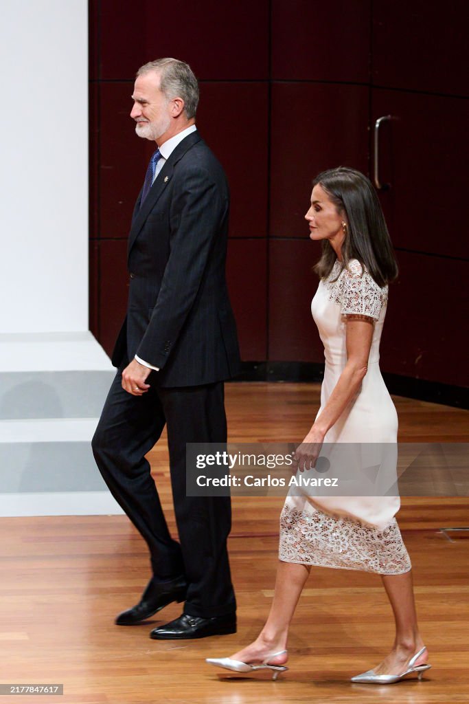 Spanish Royals Attend "National Culture Awards 2022 And 2023"