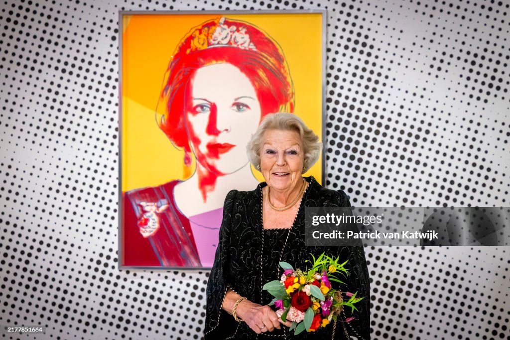 Princess Beatrix Of The Netherlands Opens The Andy Warhol Exhibition In Palace Het Loo In Apeldoorn