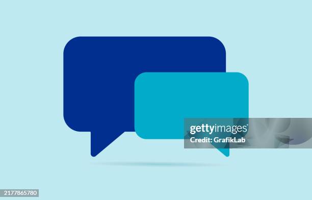 illustrations, cliparts, dessins animés et icônes de bulles de dialogue modernes pour la communication et la collaboration d’entreprise - bulle