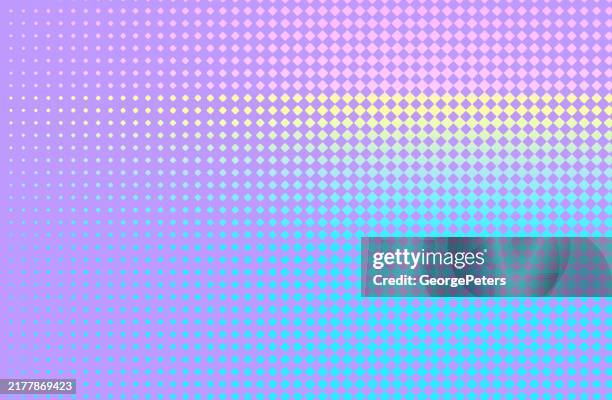 colorful abstract background halftone pattern - watercolor background light blue stock illustrations