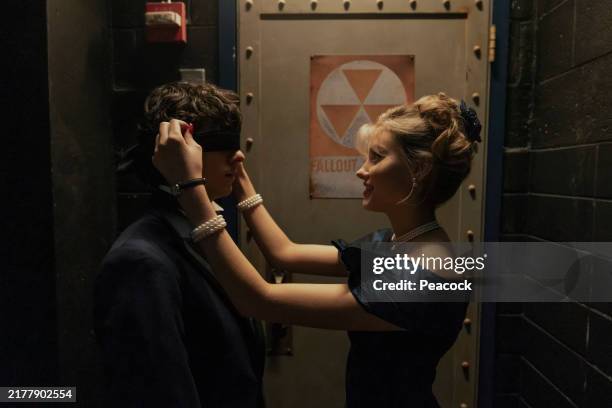 Dance Macabre" Episode 104 -- Pictured: Emjay Anthony as Dylan Campbell, Jessica Treska as Judith --