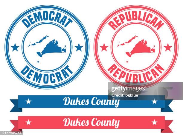 dukes county, massachusetts. map on rubber stamp with banner - edgartown massachusetts stock illustrations