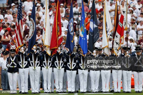 Virginia Tech Color Guard 94 Virginia Tech Cadet Corps Stock Photos, High-Res Pictures, and ...