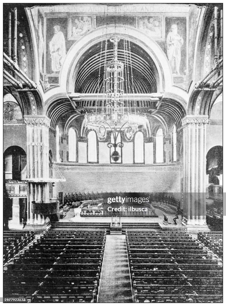 History and landmarks of USA: Trinity Church, Boston
