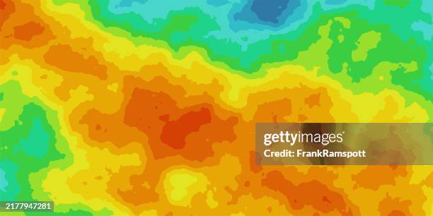illustrations, cliparts, dessins animés et icônes de carte générique d’allocation de chaleur thermique infrarouge 396 - température