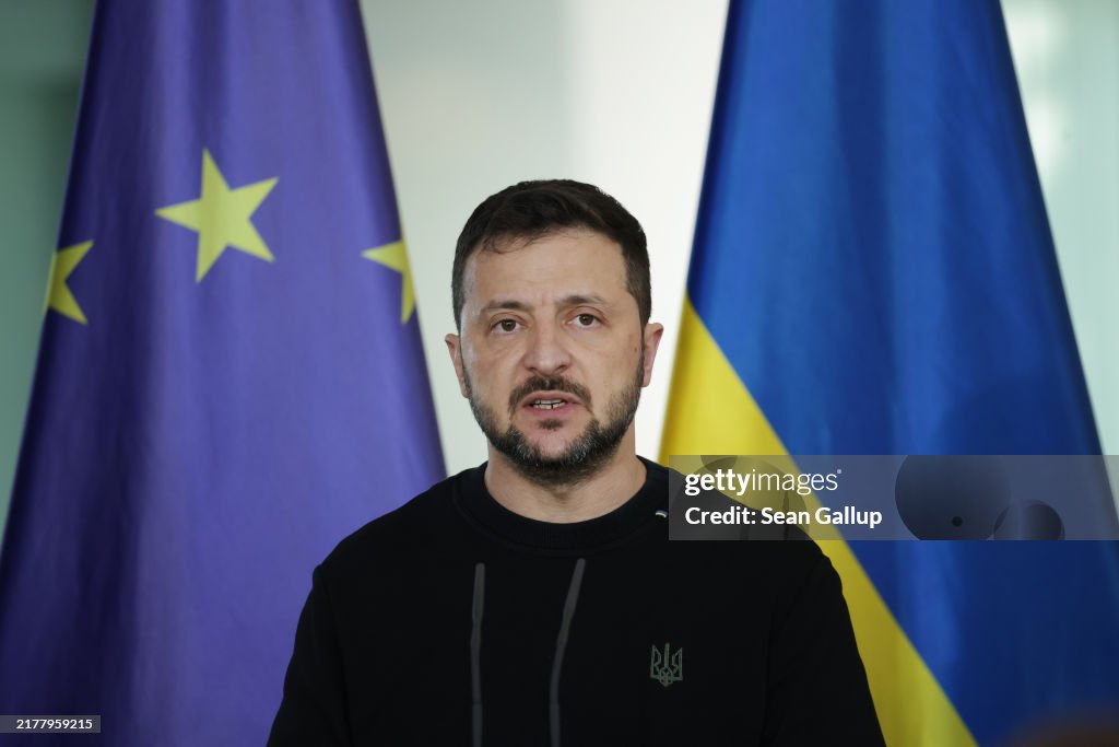 Ukrainian President Zelensky Visits Berlin, Seeks More Military Aid