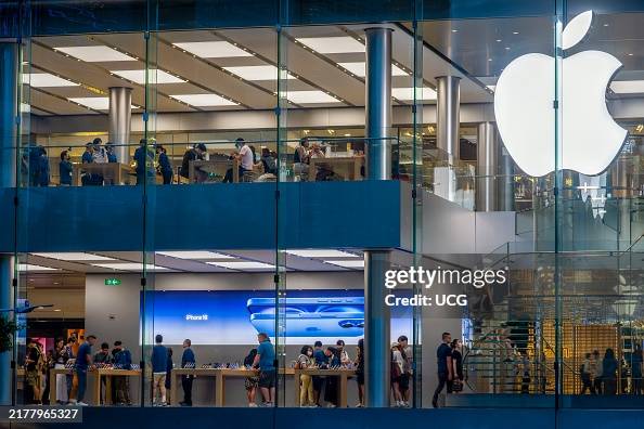 The new Apple iPhone 16 at the central Apple store, Hong Kong, China. The new Apple iPhone 16 at the central Apple store, Hong Kong, China.